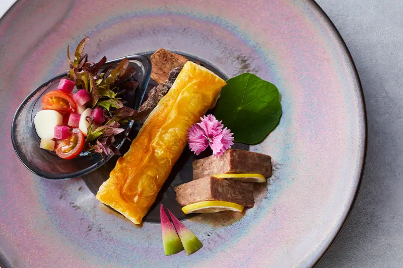 伊勢海老　あしたか牛　下田産金目鯛のプレミアムコース