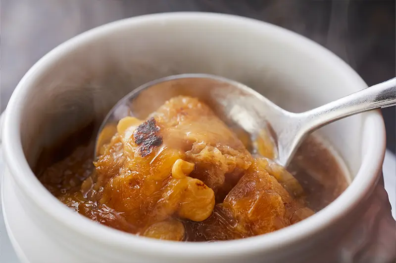 三島産タマネギのグラタンスープ