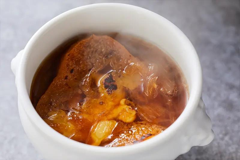 三島産タマネギのグラタンスープ