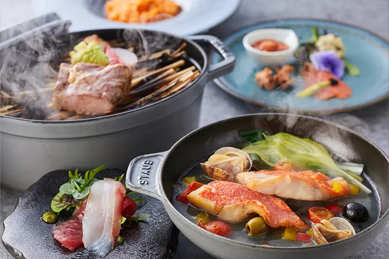 伊東港産のカルパッチョ