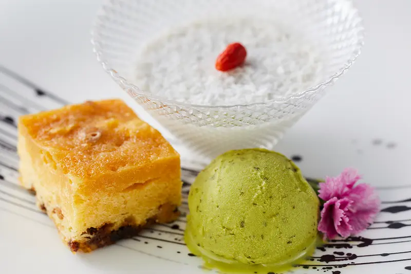 下田産金目鯛　熱川ポーク　旬の伊豆地野菜コース