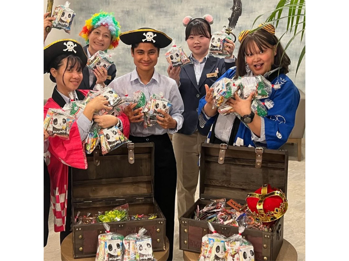 お菓子サービス